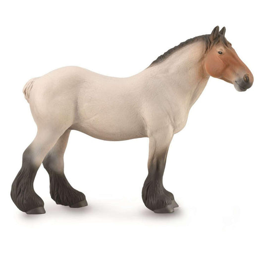 Breyer Horses Breyer CollectA 1:18 Scale Model Horse | Dutch Draft Mare Roan
