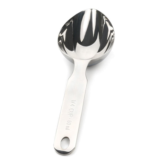RSVP International Endurance Oval Measuring Scoop, 1/4 cup