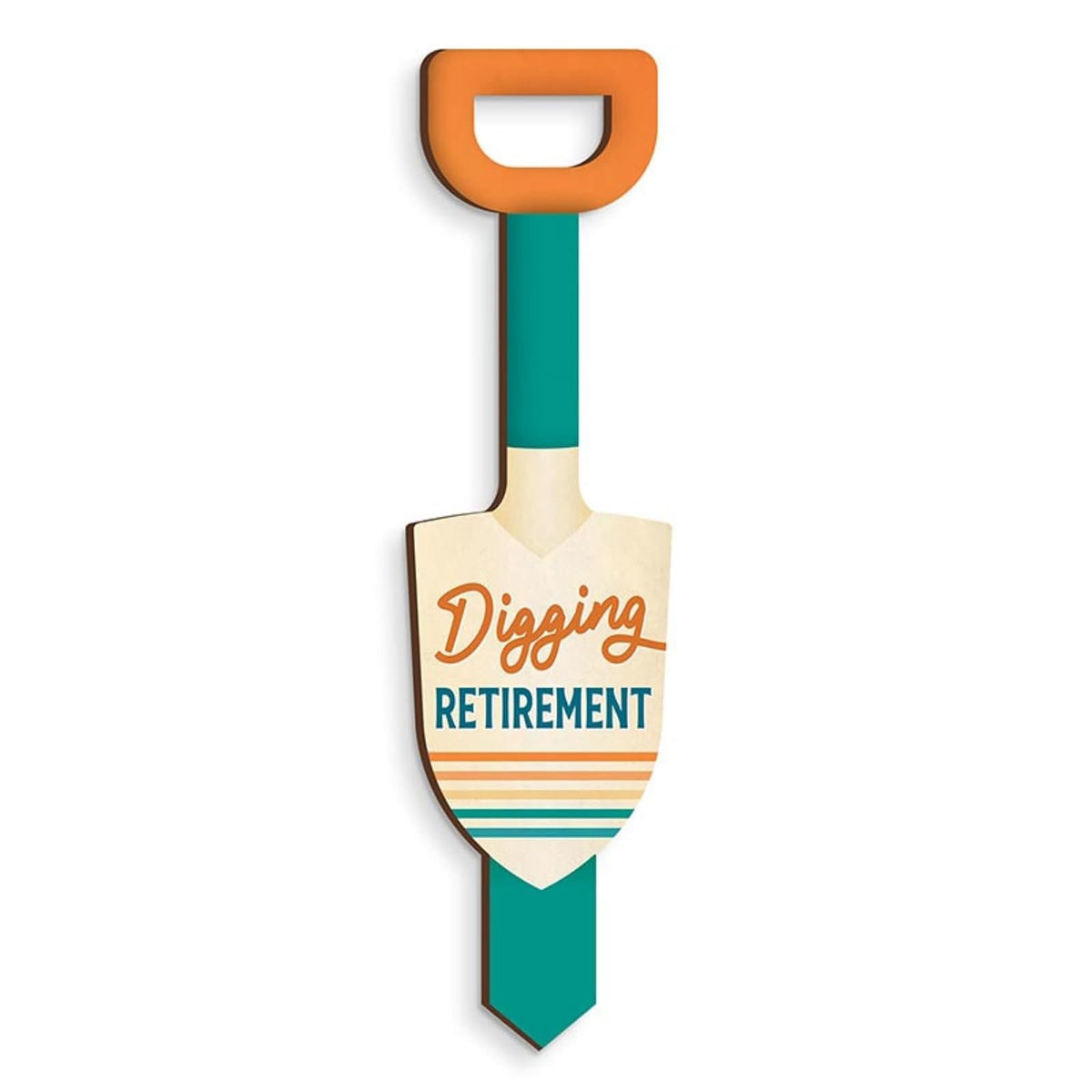 P. Graham Dunn Decorative Signage, 2.5" x 9.75", Digging Retirement