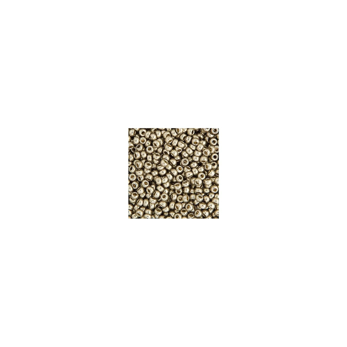 John Bead Craft Bead, Small, Lt.Pewter