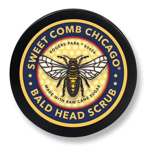 Bald Head Scrub Pre-Shave exfoliator removes flaky dry skin, excess oils, and toxins. Unclogs pores leaving your skin feeling fresh and rejuvenated. The ultimate Pre-Shave preparation and versatile all over body scrub, 8 Fl. Oz