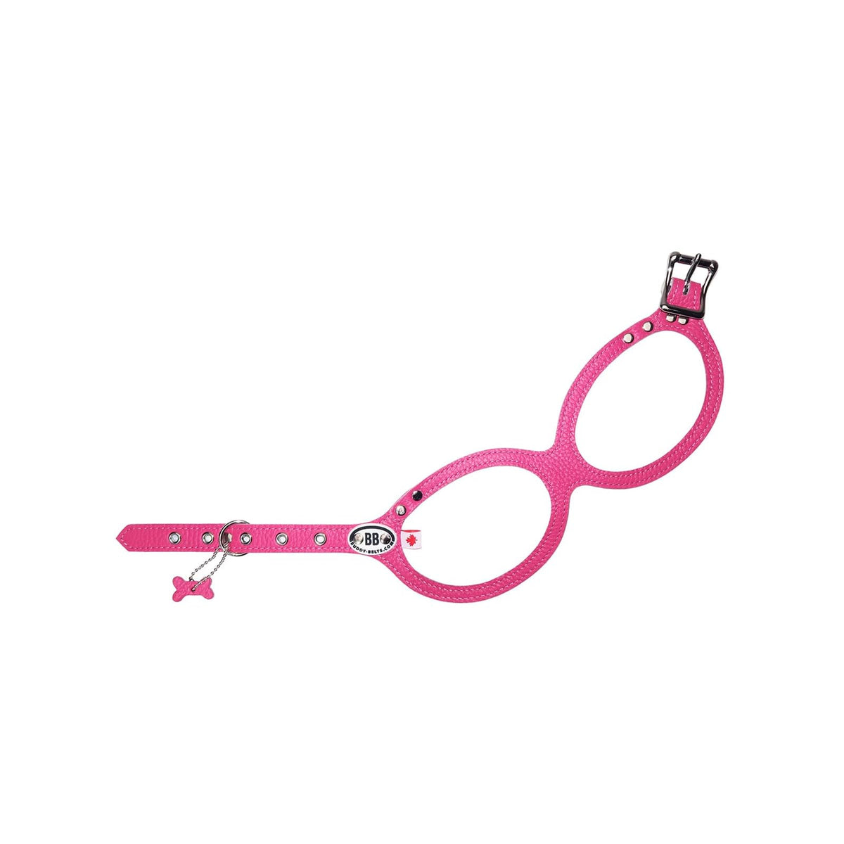 Buddy Belts Animal Harness, 6, Hot Pink