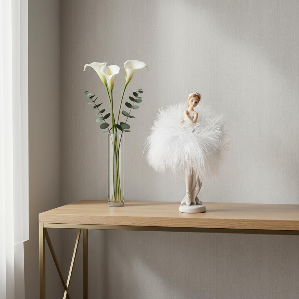 Comfy Hour Figurine, 7", White