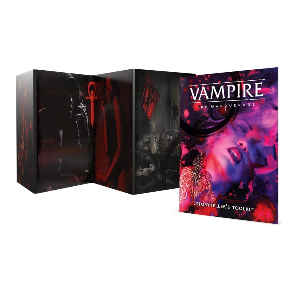 Renegade Game Studios Store Vampire: Masquerade 5th Edition Storyteller Screen¬†& Toolkit