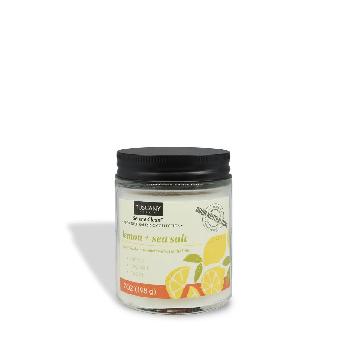 Tuscany Candle Candle, 7 oz, White