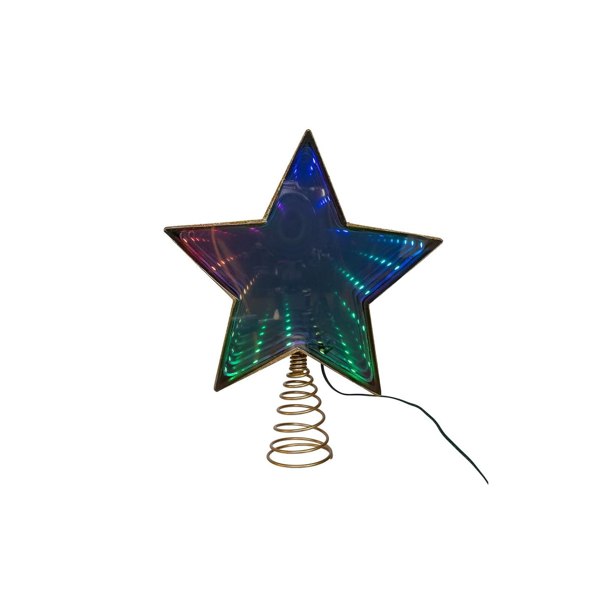 Kurt S. Adler Tree Topper, 11.5", Gold