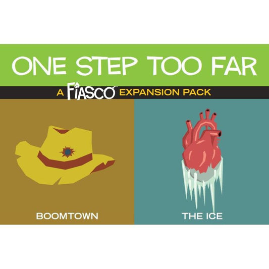 Bully Pulpit Games Fiasco Expansion Pack: One Step Too Far