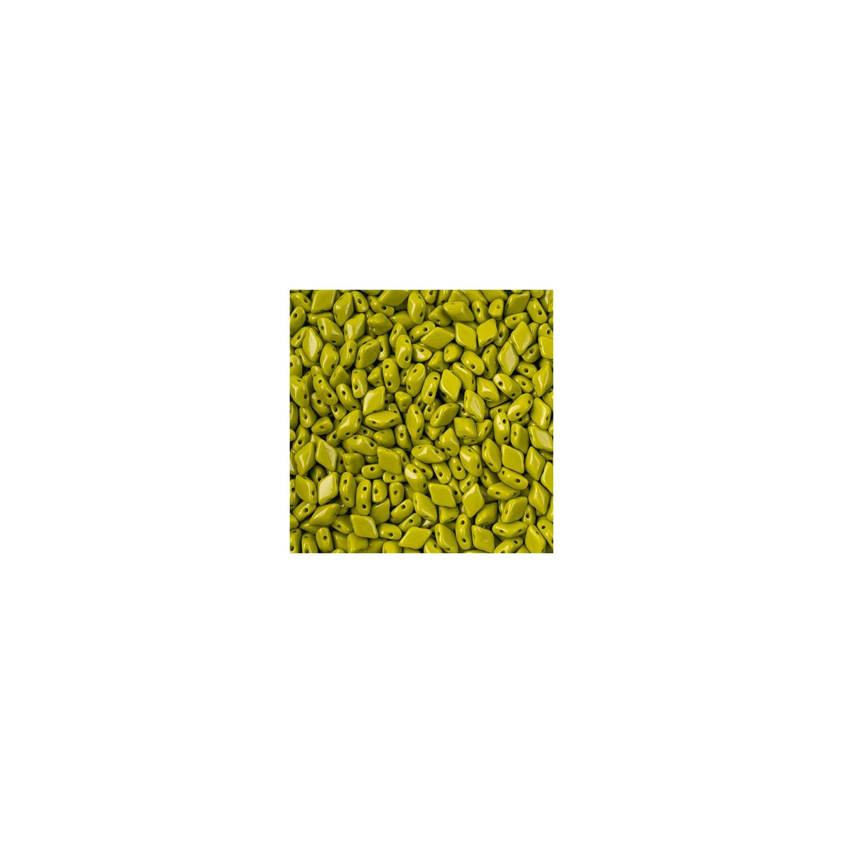 John Bead Craft Bead, Opaque Green
