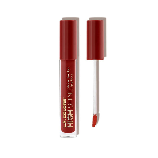 L.A. Girl COLORS High Shine Shea Butter Lip Gloss, Scarlett, 0.14 Ounce