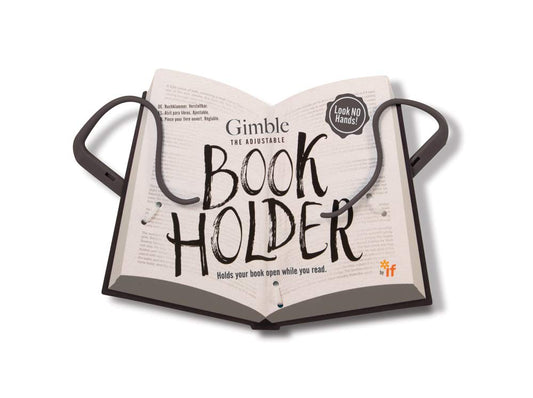 IF Charcoal Gimble Traveler Hands Free Reading Tool.