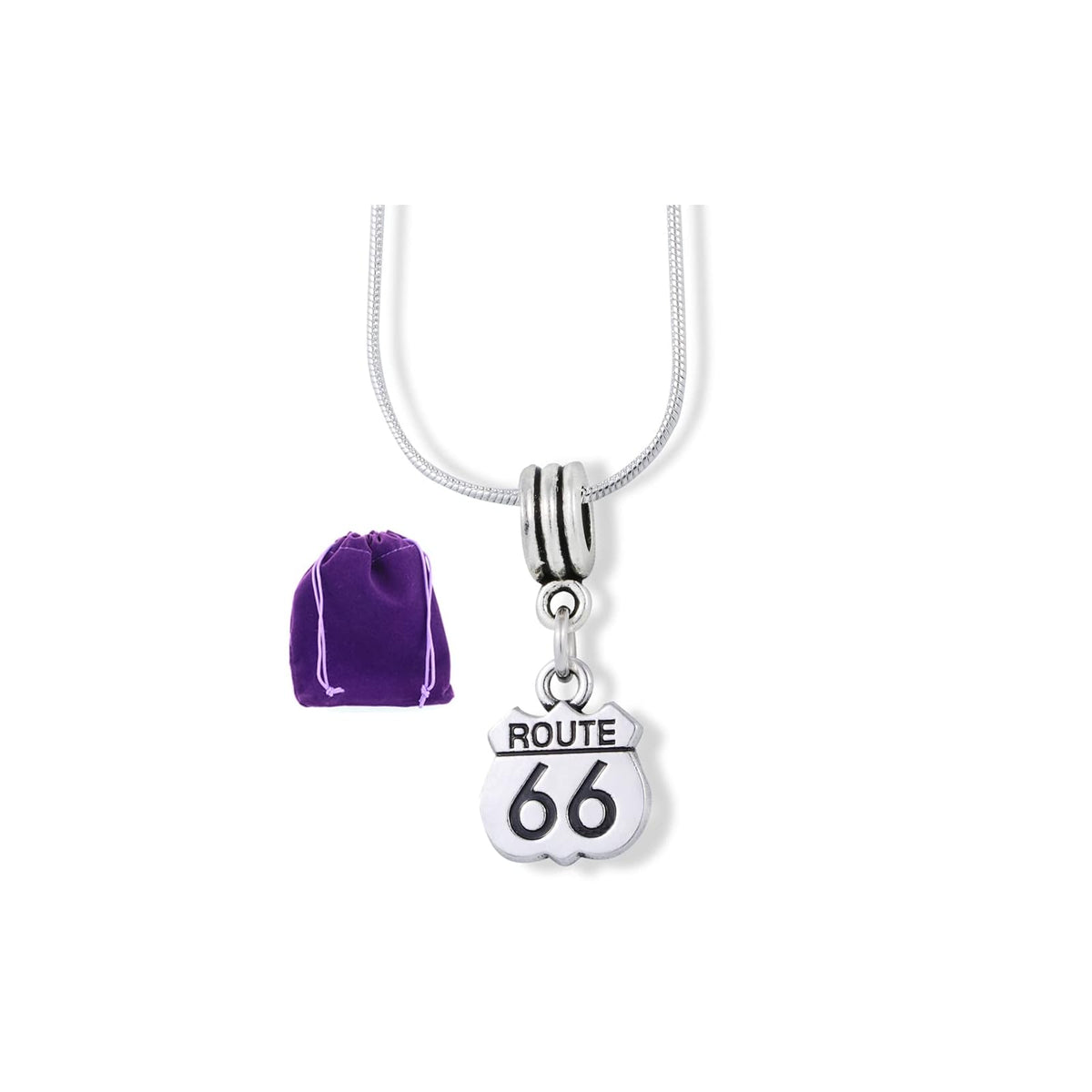Dave The Bunny Necklace, Silver, Classic