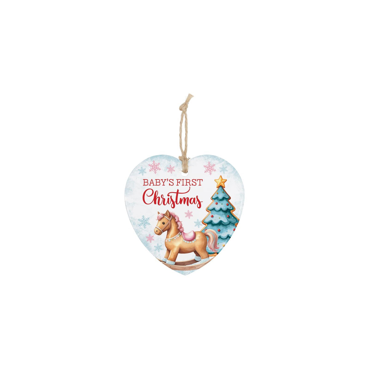 Carson Hanging Ornament, 4", Multi Color