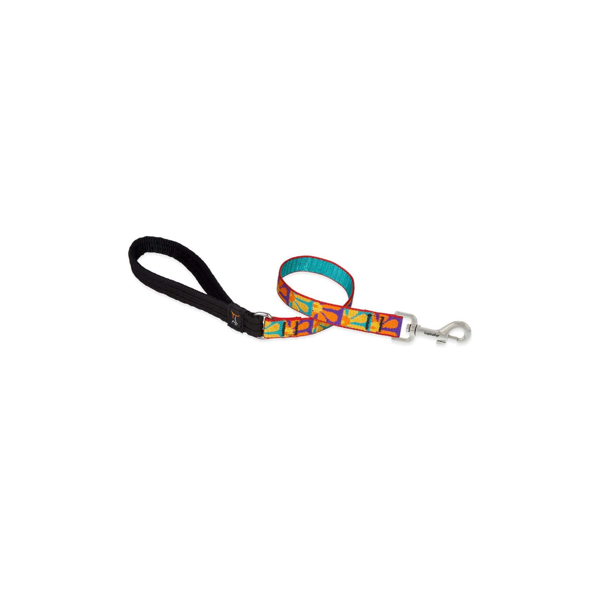 LupinePet Leash, 3/4" x 24", Crazy Daisy