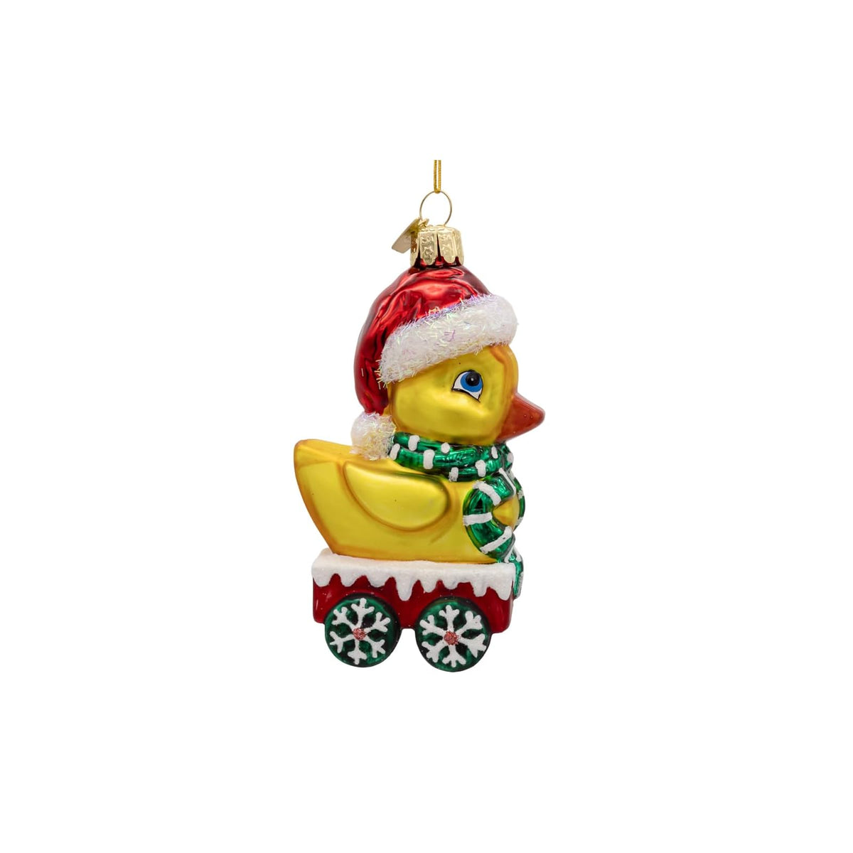 Kurt S. Adler Hanging Ornament, 4.7" x 3.9" x 4.5", Multi Color