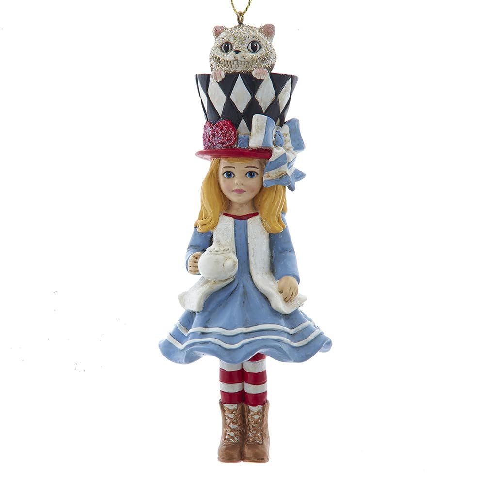 Kurt S. Adler Hanging Ornament, 2.2" x 2.0" x 5.2", Multi Color