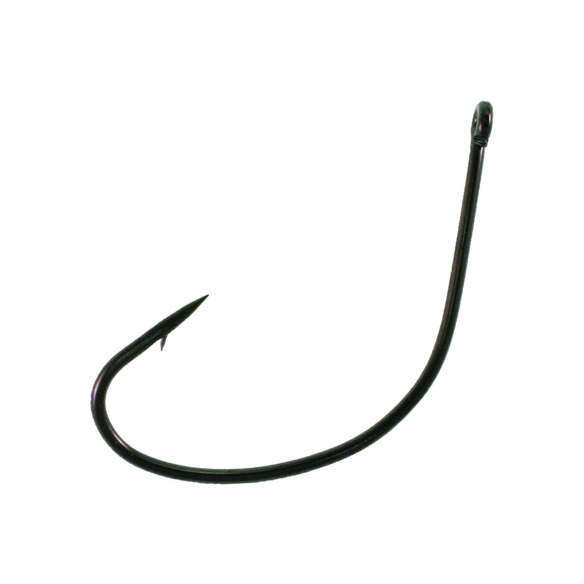 Daiichiseiko Fishing Hook, Size 1/0, Black