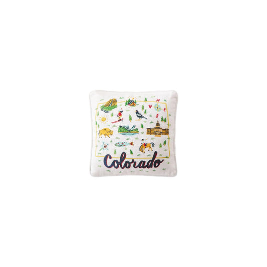 Peking Handicraft Pillow, 14x14 inches, Multicolor