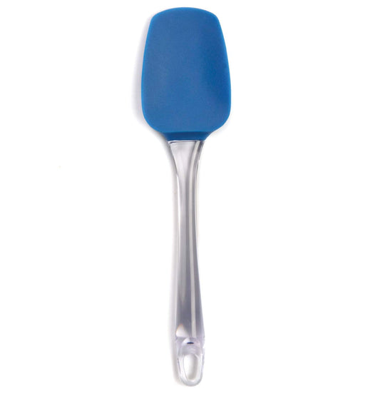 Norpro Large Silicone Mixing Spreading Stirring Spatula In Blue Dishwasher Safe