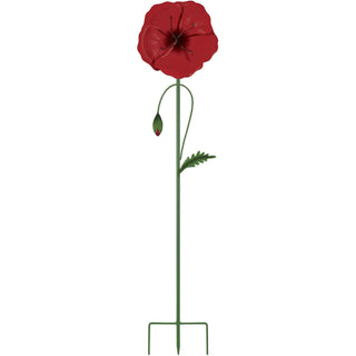 Sunset Vista Designs Anchor Stake, 42-Inch, Poppy