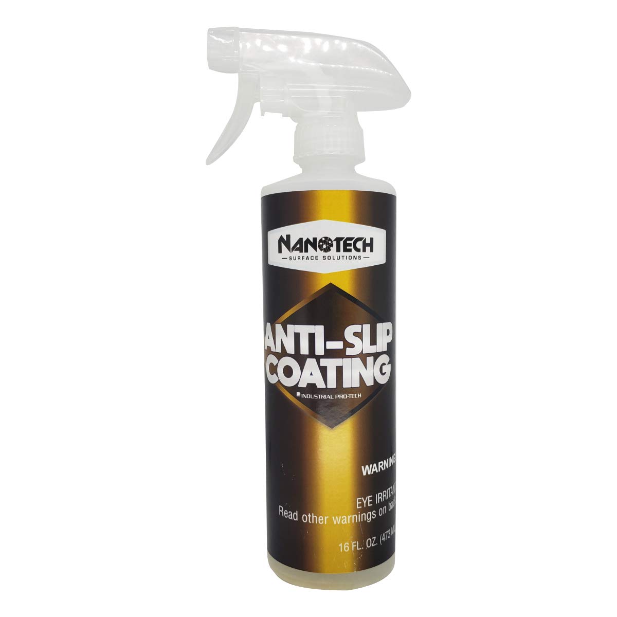Nanotech Surface Solutions Anti-Slip Coating Non-Slip Floor Treatment for Ceramic, Porcelain Tiles, Works in Minutes, Indoor Outdoor, Reduces Slip & Fall Accidents Due to Wet Floors (16 Oz.)