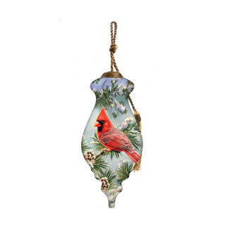 Inner Beauty Gifts Hanging Ornament, 2.75" width x 6" height, Red