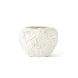 K&K Interiors Planter, 10 inches, White
