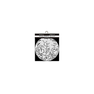Stamperia Template Stencil, 12 x 12 x 0,2 cm, Black