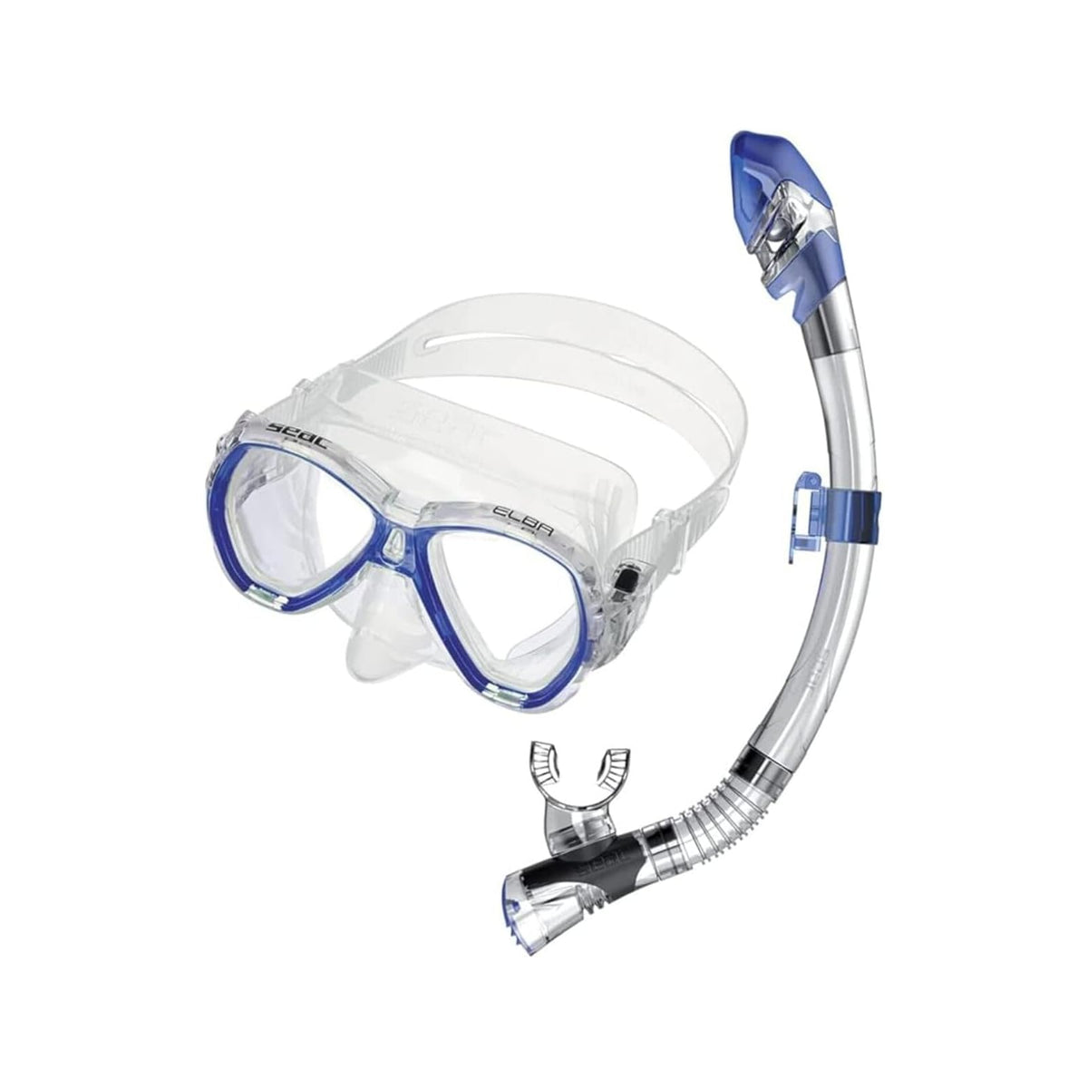SEAC Snorkeling Set, Standard, blue