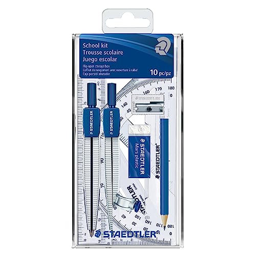 Staedtler Math Set for Drawing Measuring Tool (550 60S3A6)