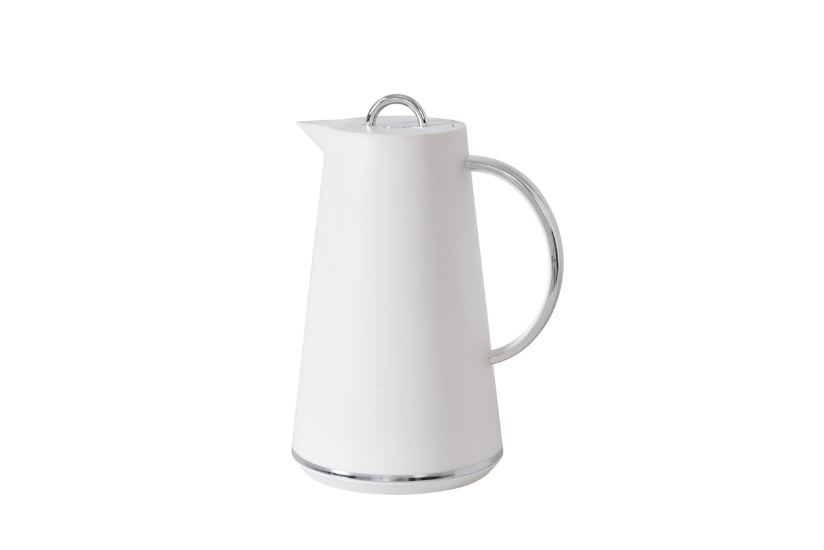 Pampa Bay Dishware Place Setting, Large, White and Silver