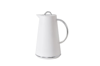 Pampa Bay Dishware Place Setting, Large, White and Silver