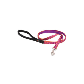 LupinePet Leash, 1/2"W; 4 Foot Length, Pink, Purple