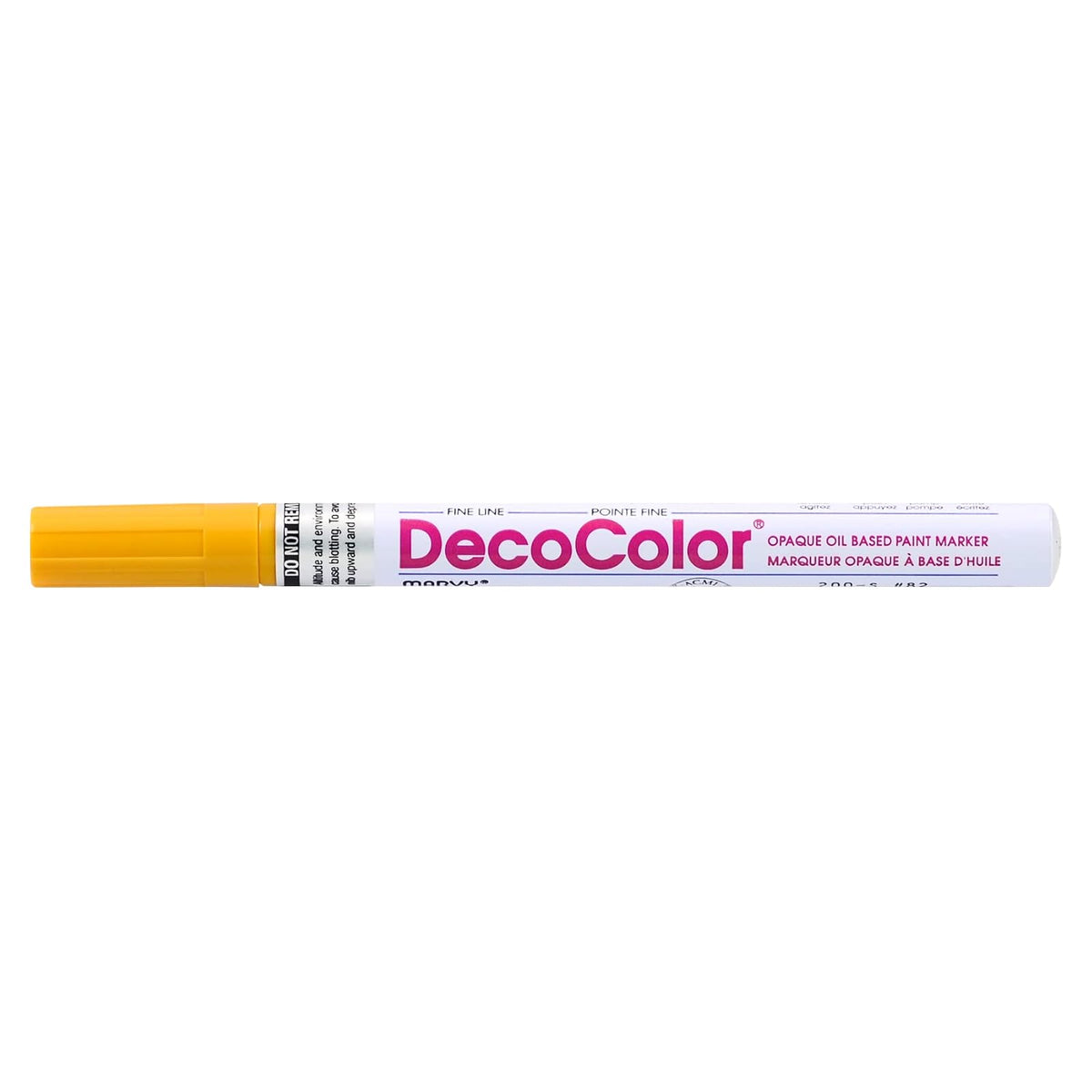 Uchida Marking Pen, Mustard Yellow, Fine,Permanent