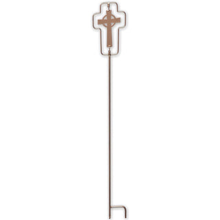 Sunset Vista Designs Anchor Stake, 24" Tall, Cross