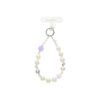 Pavilion Gift Company Charm, 11 Inch, Purple, White, Silver