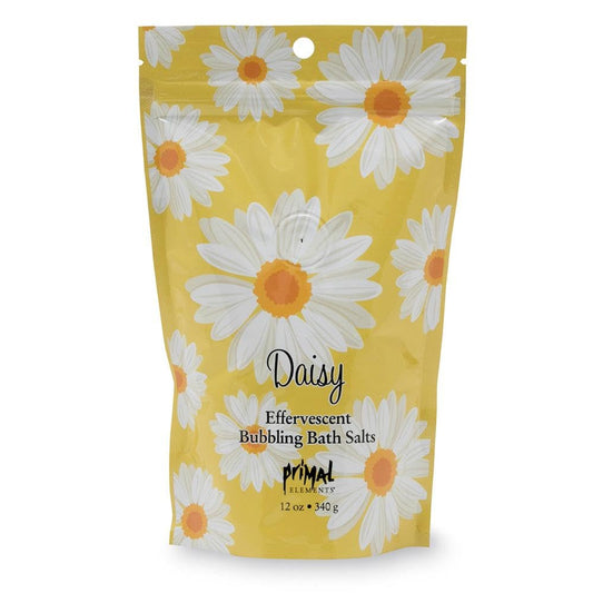 Primal Elements Daisy Bubbling Bath Salts, 12 Ounce