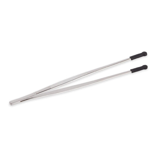 RSVP International Endurance Silicone Tipped Tweezers, 12-Inch