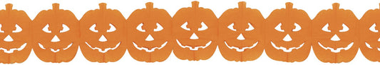 Beistle Jack-O-Lantern Garland Party Accessory (1 count) (1/Pkg)
