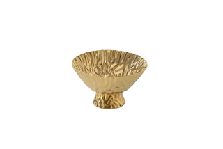 Pampa Bay Dishware Bowl, Small, Gold