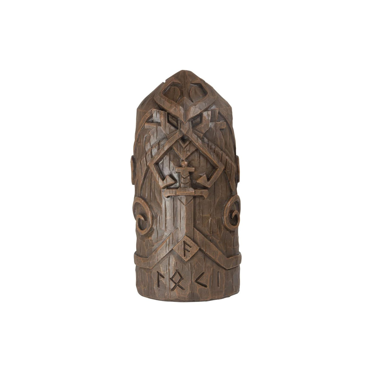 Kheops International Figurine, Natural Wood Look, Modern