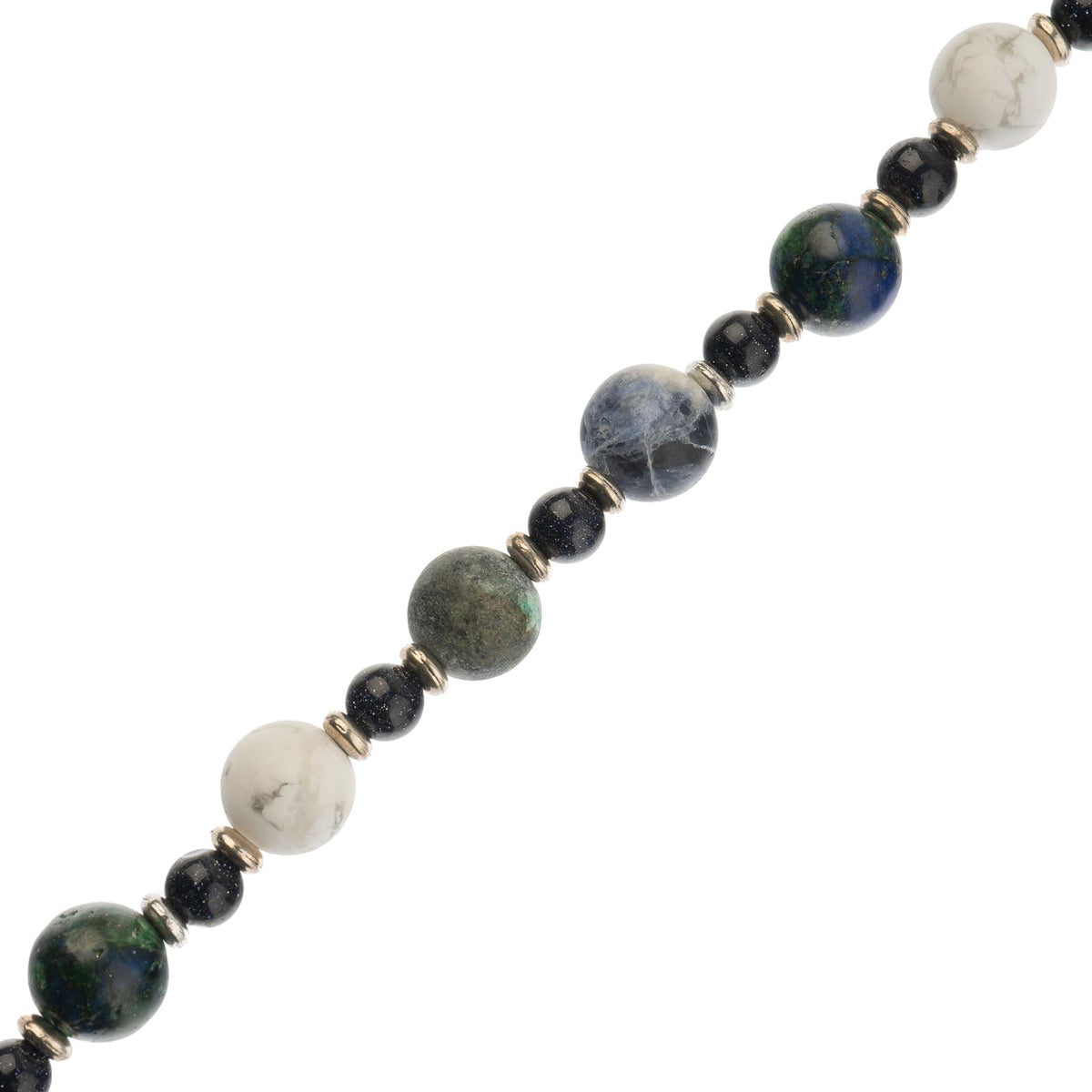 John Bead Craft Bead, 10mm x 7in, Earth