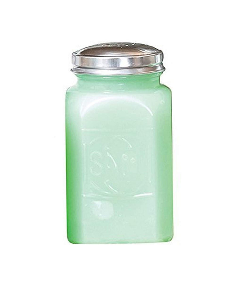 Tablecraft Jadeite Glass Collection(TM) Range Salt Shaker with Metal Top, 6 oz