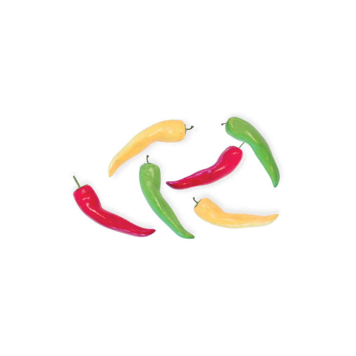 Boston International Artificial Plant, Set of 6, Chili Peppers