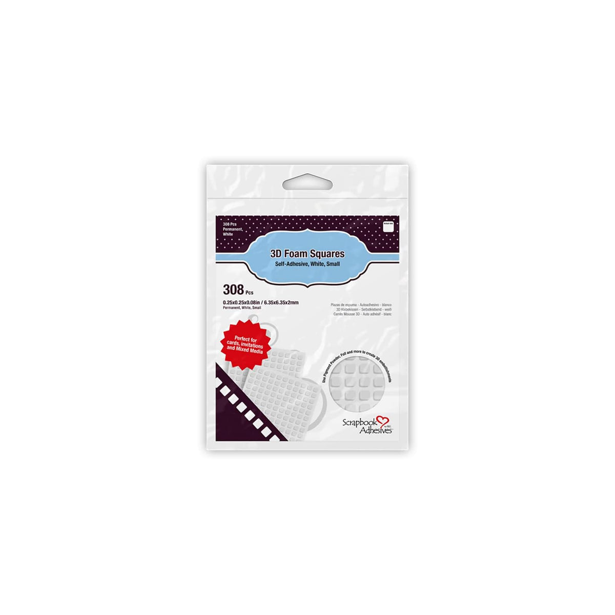 Scrapbook Adhesives Bonding Adhesives, Small size, White