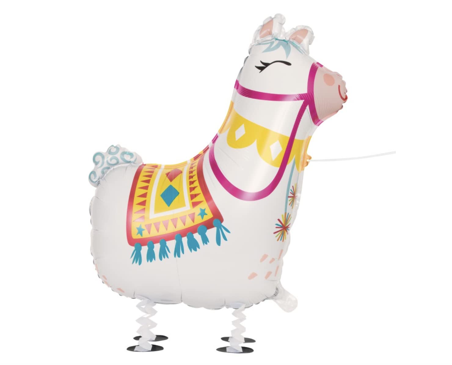 Unique Industries Walking Llama Foil Balloon - 1 Pc
