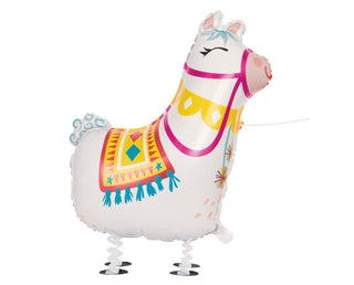 Unique Industries Walking Llama Foil Balloon - 1 Pc