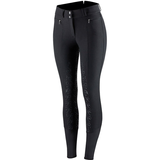 HORZE Women's Angelina Full Seat Breeches - Silicone Grip