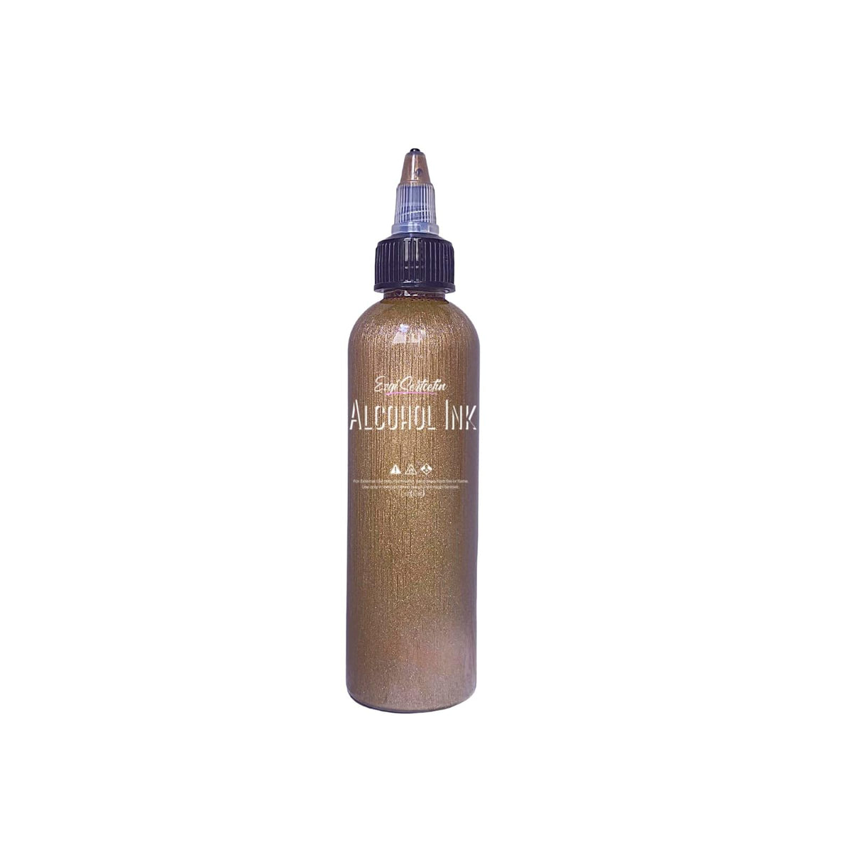 Ezgi Sertcetin Liquid Ink, Metallic Nude