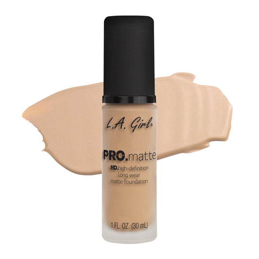 L.A. Girl Pro.matte foundation, nude, 1 fl. oz.