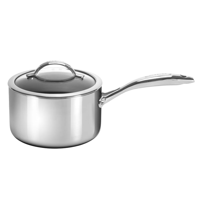 Scanpan Stainless Steel HAPTIQ 2.75-Quart Covered Saucepan